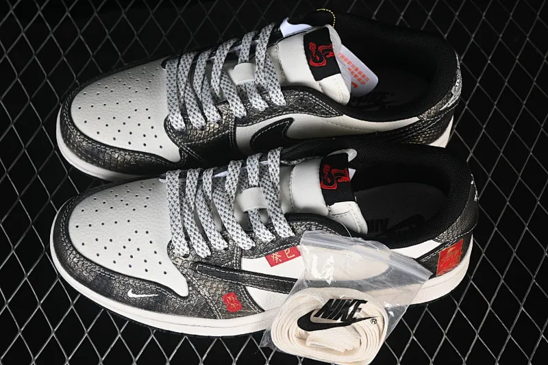 All categories Air Jordan Jordan series basketball shoes Air Jordan 1 Low High-end customized low-top sneakers Air Jordan 1 Low AJ1 Joe 1 Year of the Horse limited high-end customized low-top casual sneakers YX5066-C09
